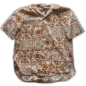 ZARA Retro Floral Button Down Statement Shirt – Size M